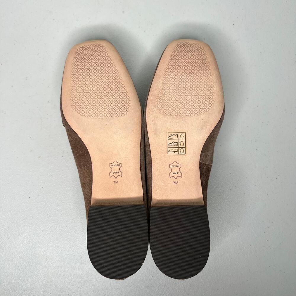 Tory Burch Miller Suede Loafers Size 7 - Picture 8 of 10